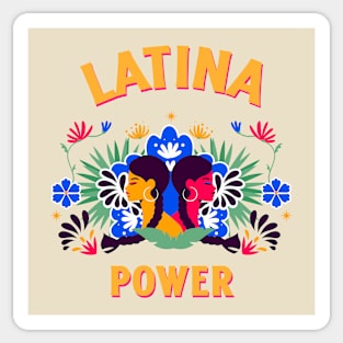 Latina Power Sticker